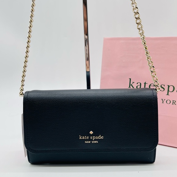 kate spade Handbags - Kate Spade Chain Wallet Crossbody Bag Black